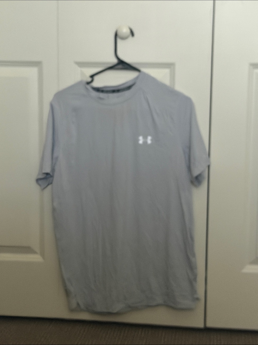 Under Armour Light Gray Short Sleeve Performance Tee